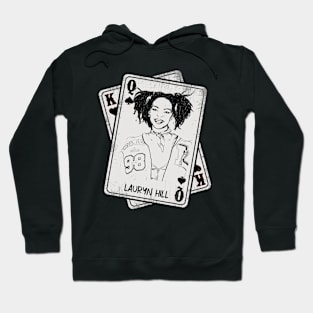 Retro Lauryn Hill 80s Card Style Hoodie